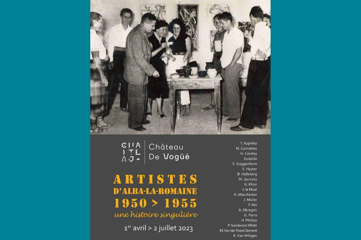 Les artistes d’Alba 1950 > 1955