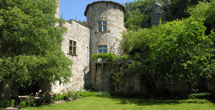 Les jardins du château de Vogüé