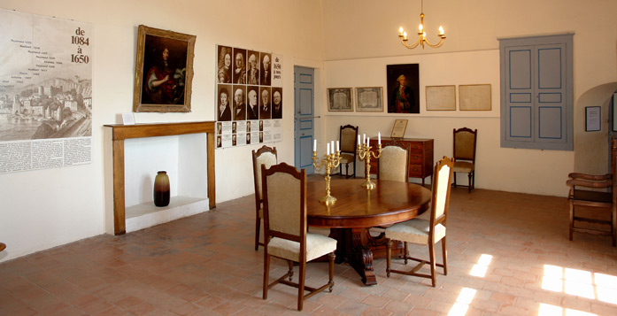 visite du château de Vogüé