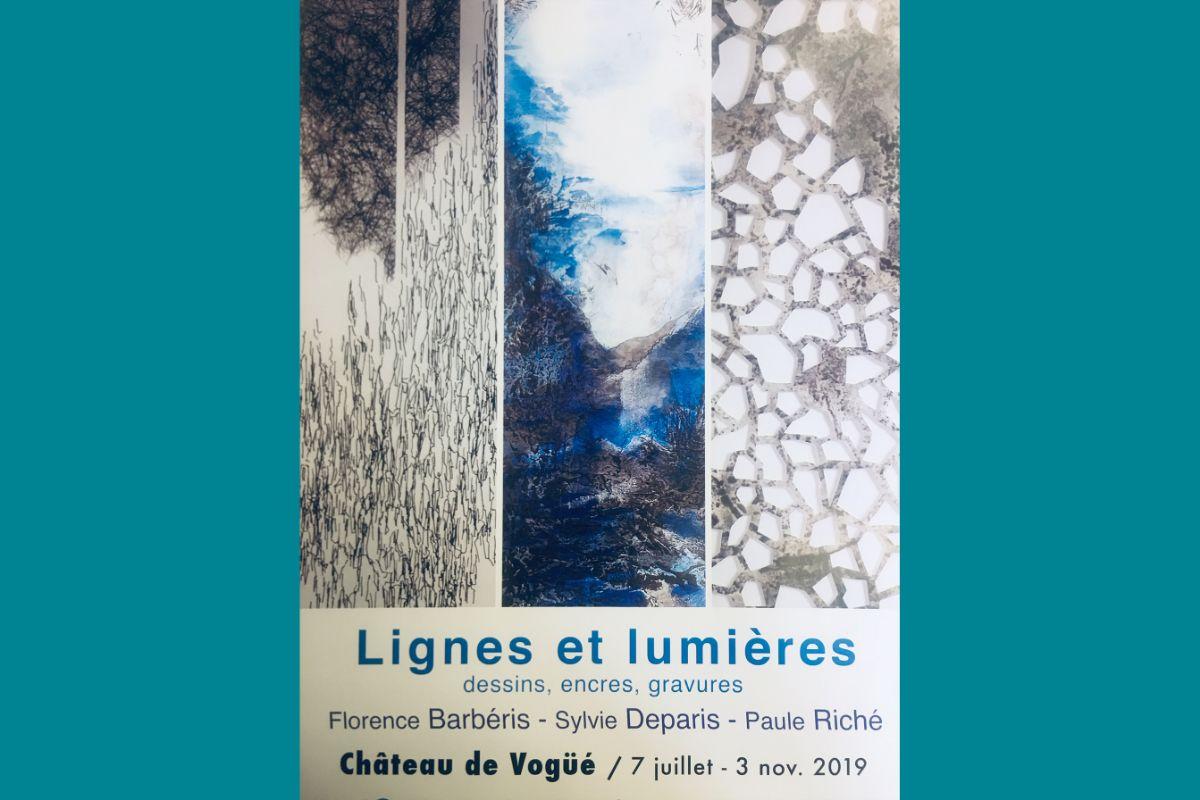 Affiche lignes et lumières