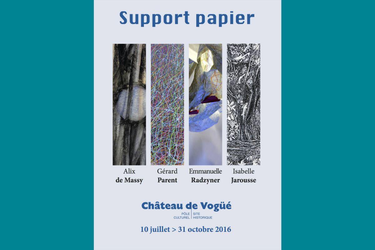 Affiche support papier