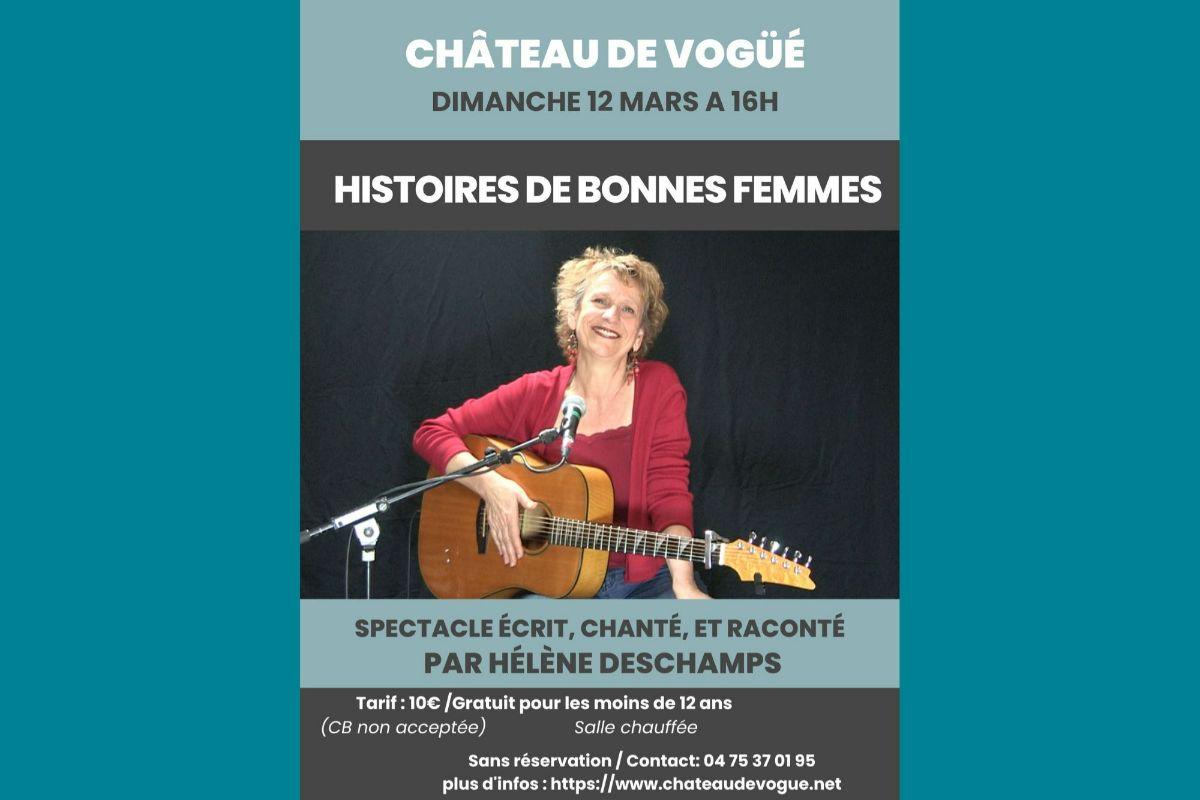 Hélène Deschamps. " Histoires de bonnes femmes "